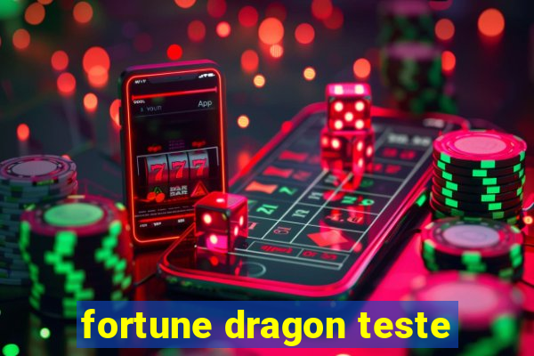 fortune dragon teste